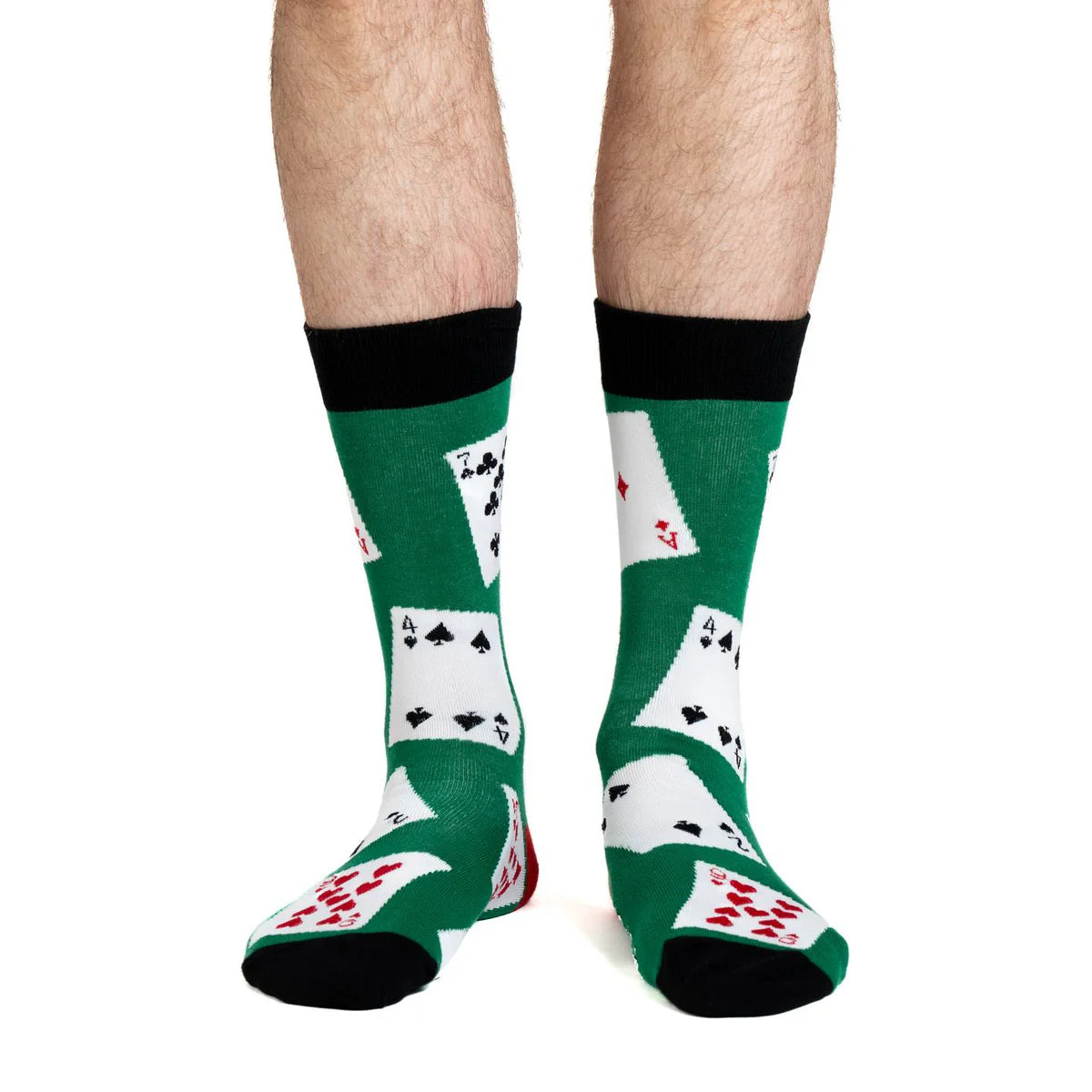 Good Luck Sock Men's Cards Socks