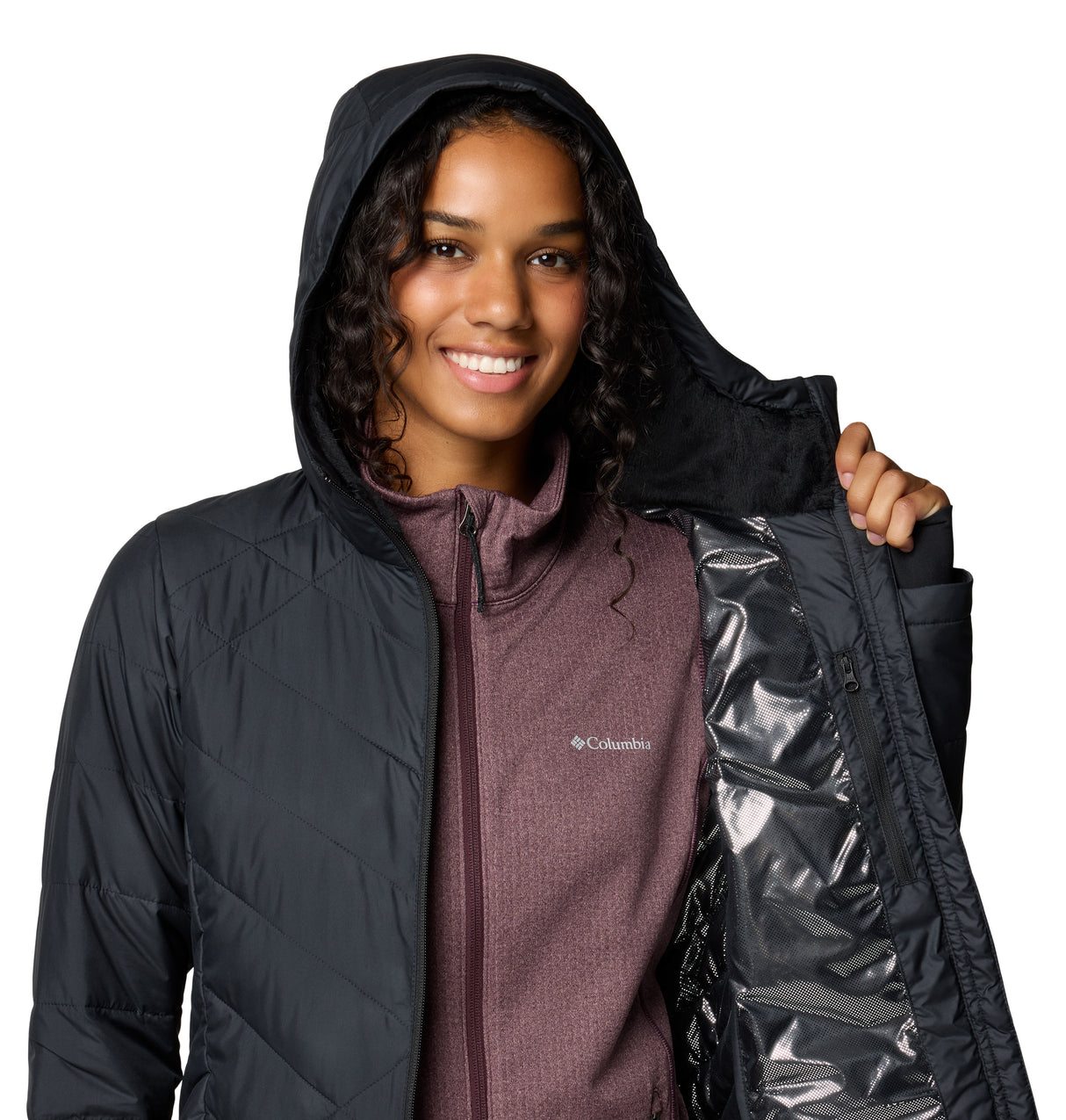 Columbia Women's Heavenly Long Hooded Jacket