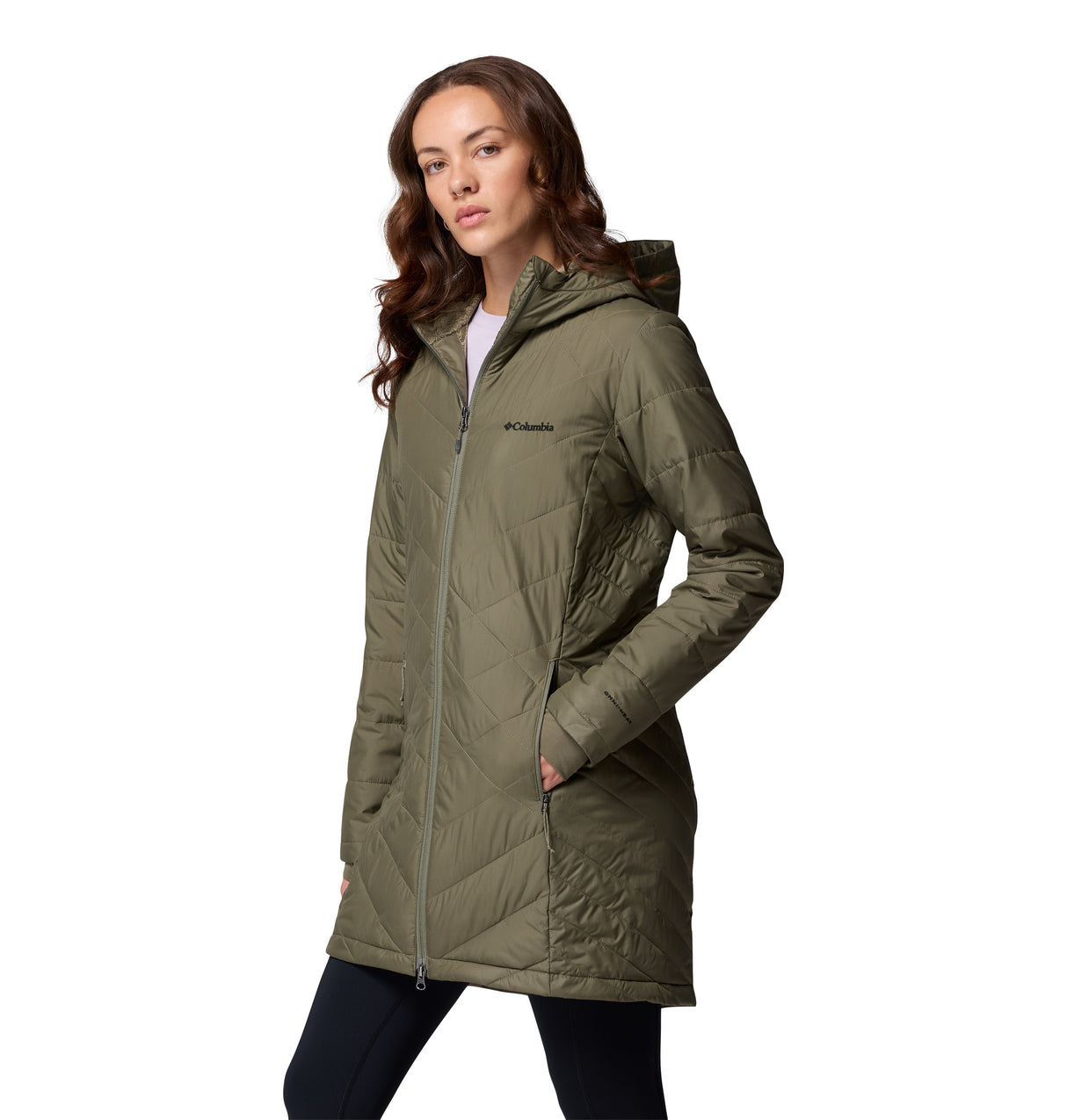 Columbia Women's Heavenly Long Hooded Jacket