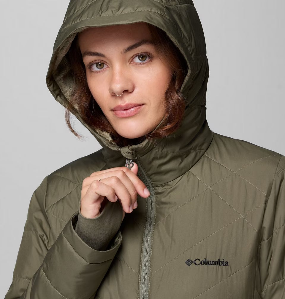Columbia Women's Heavenly Long Hooded Jacket