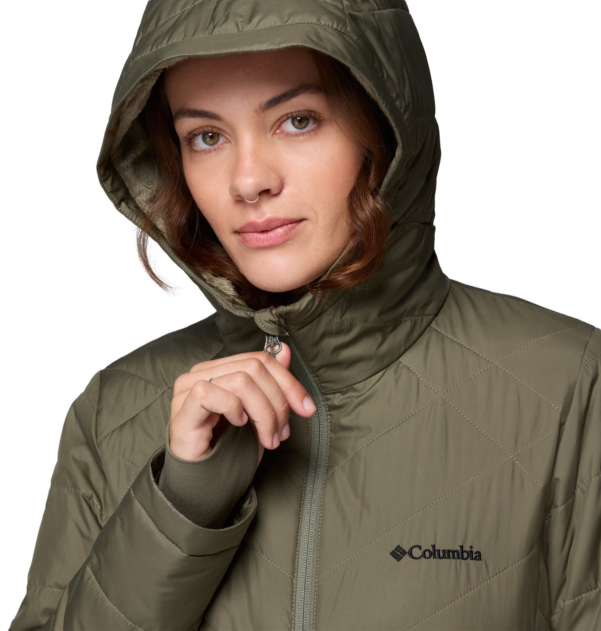 Columbia Women's Heavenly Long Hooded Jacket