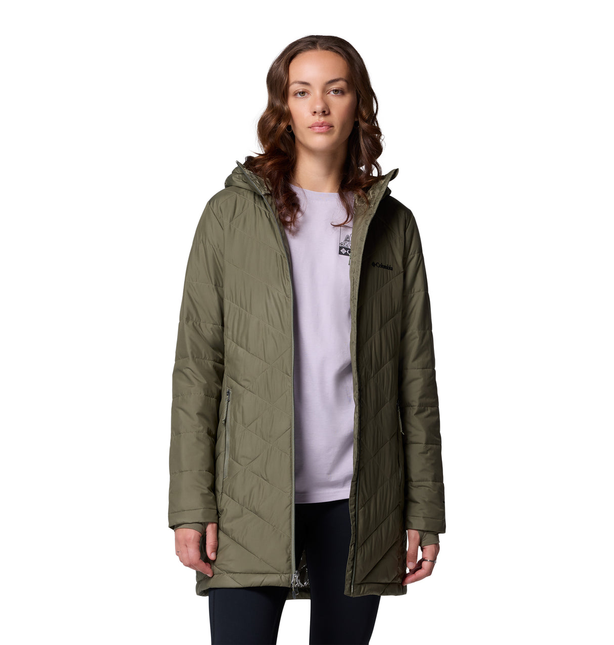 Columbia Women's Heavenly Long Hooded Jacket