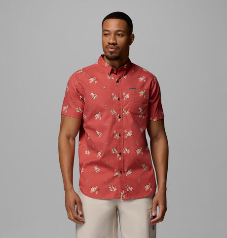 Columbia Men's Rapid Rivers Printed Short Sleeve Shirt
