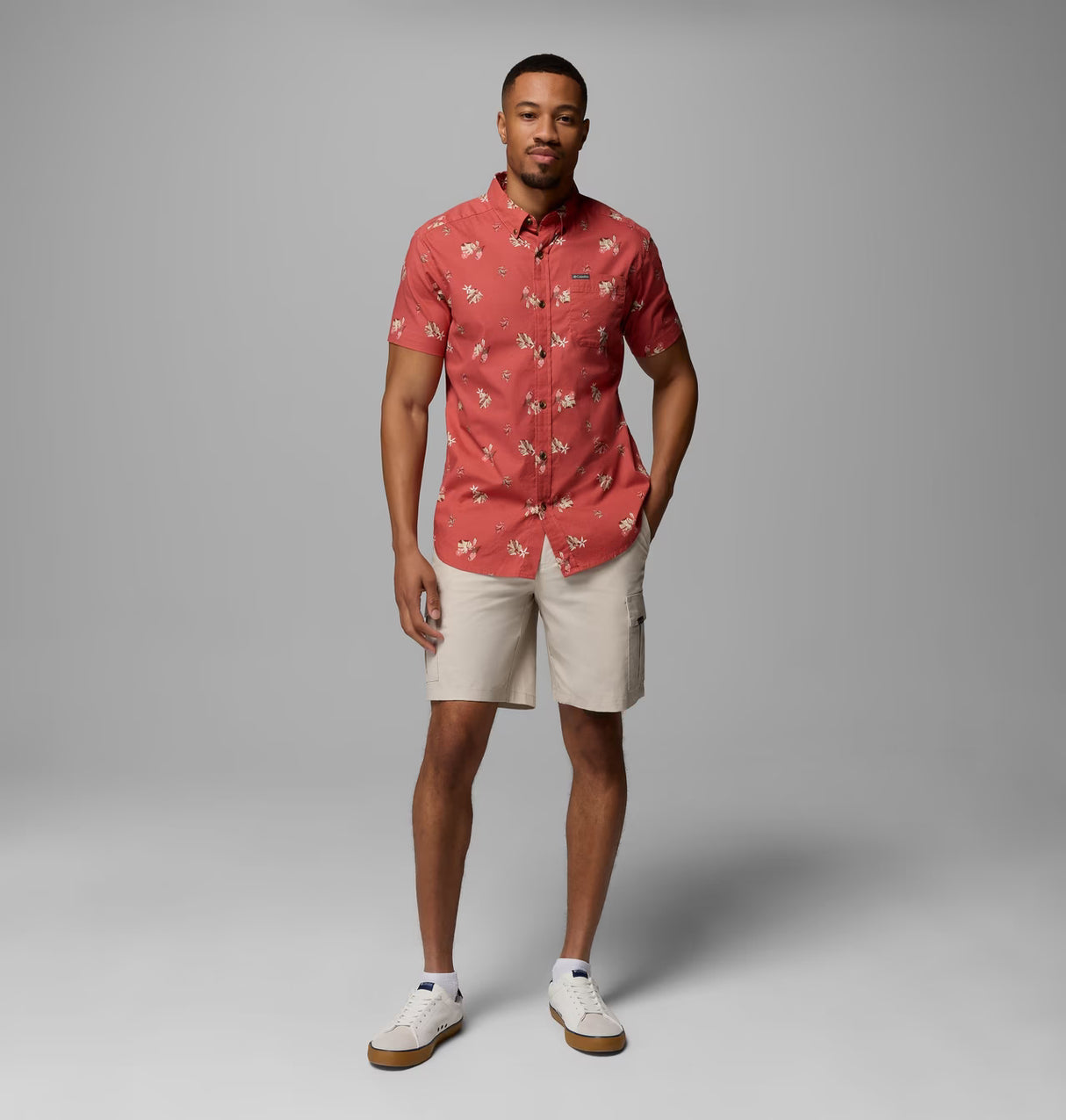 Columbia Men's Rapid Rivers Printed Short Sleeve Shirt