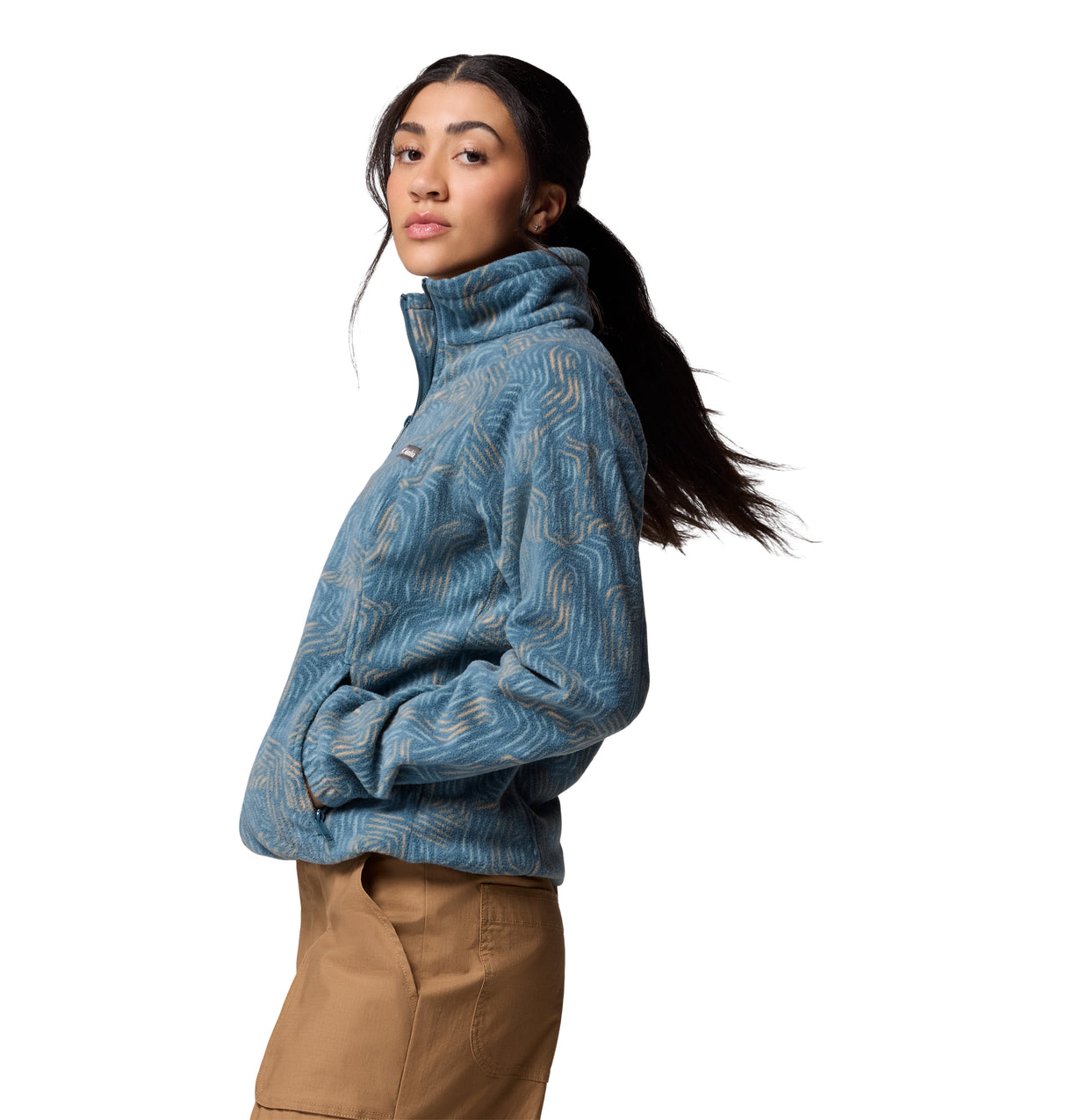 Columbia Women's Benton Springs Printed Full Zip