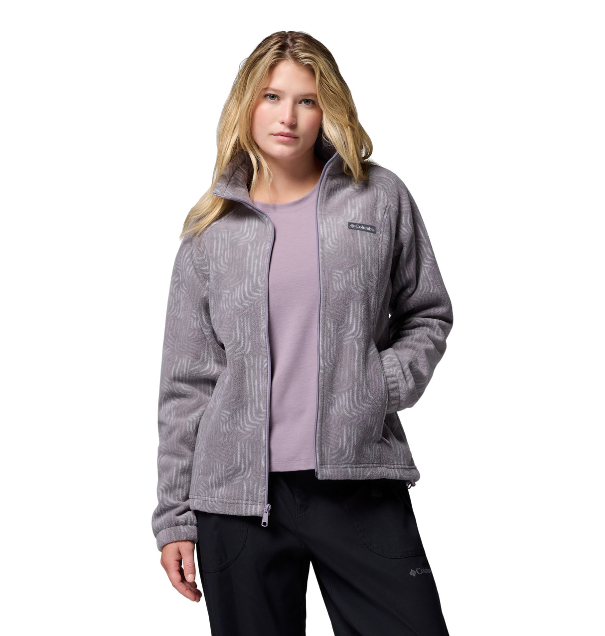 Columbia Women's Benton Springs Printed Full Zip