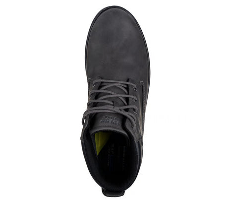 Skechers Men's Garlan Deno Relaxed Boots - Charcoal