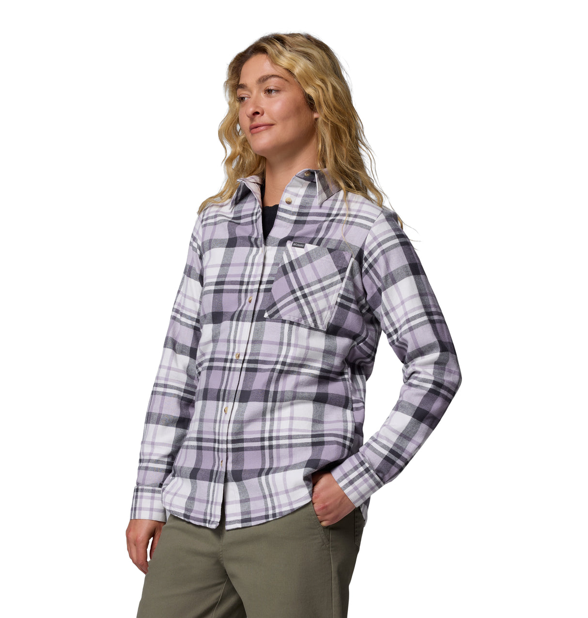 Columbia Women's Calico Basin Flannel Long Sleeve Shirt