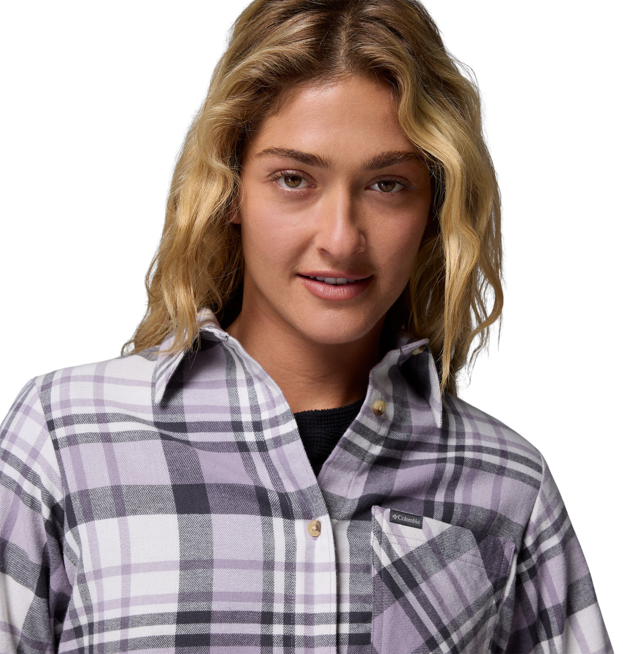 Columbia Women's Calico Basin Flannel Long Sleeve Shirt