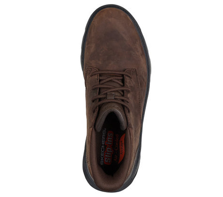 Skechers Men's Arch Fit Garza Ridley Shoes - Cocoa