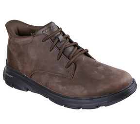 Skechers Men's Arch Fit Garza Ridley Shoes - Cocoa
