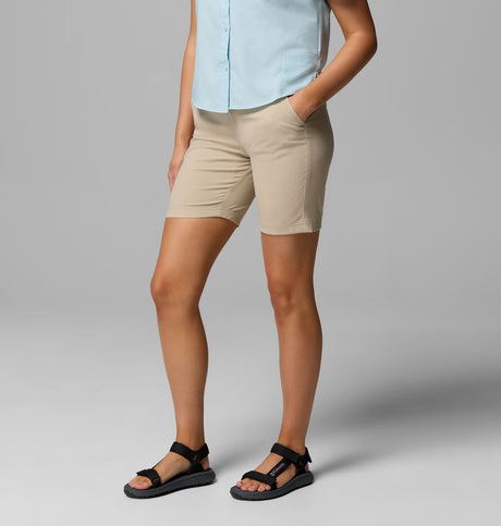 Columbia Women's Leslie Falls Long Short II - Fossil