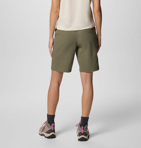 Columbia Women's Leslie Falls Long Short II - Stone Green