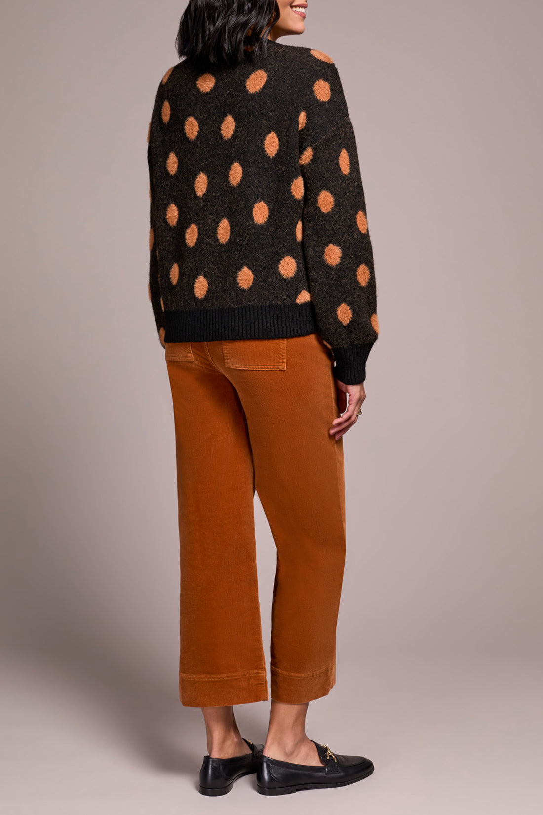 Tribal Women's Long Sleeve Crew Neck Sweater