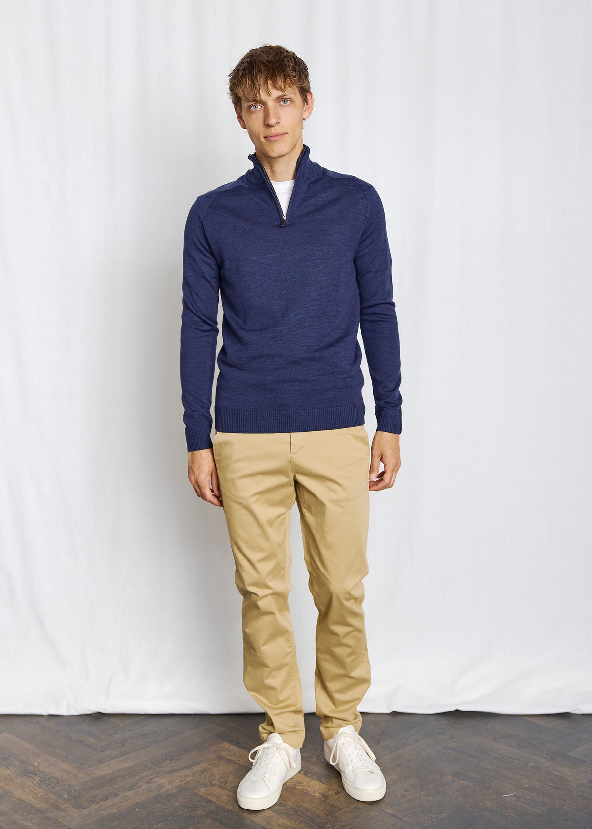 Bruun & Stengade Men's 1/4 Zip Sweater