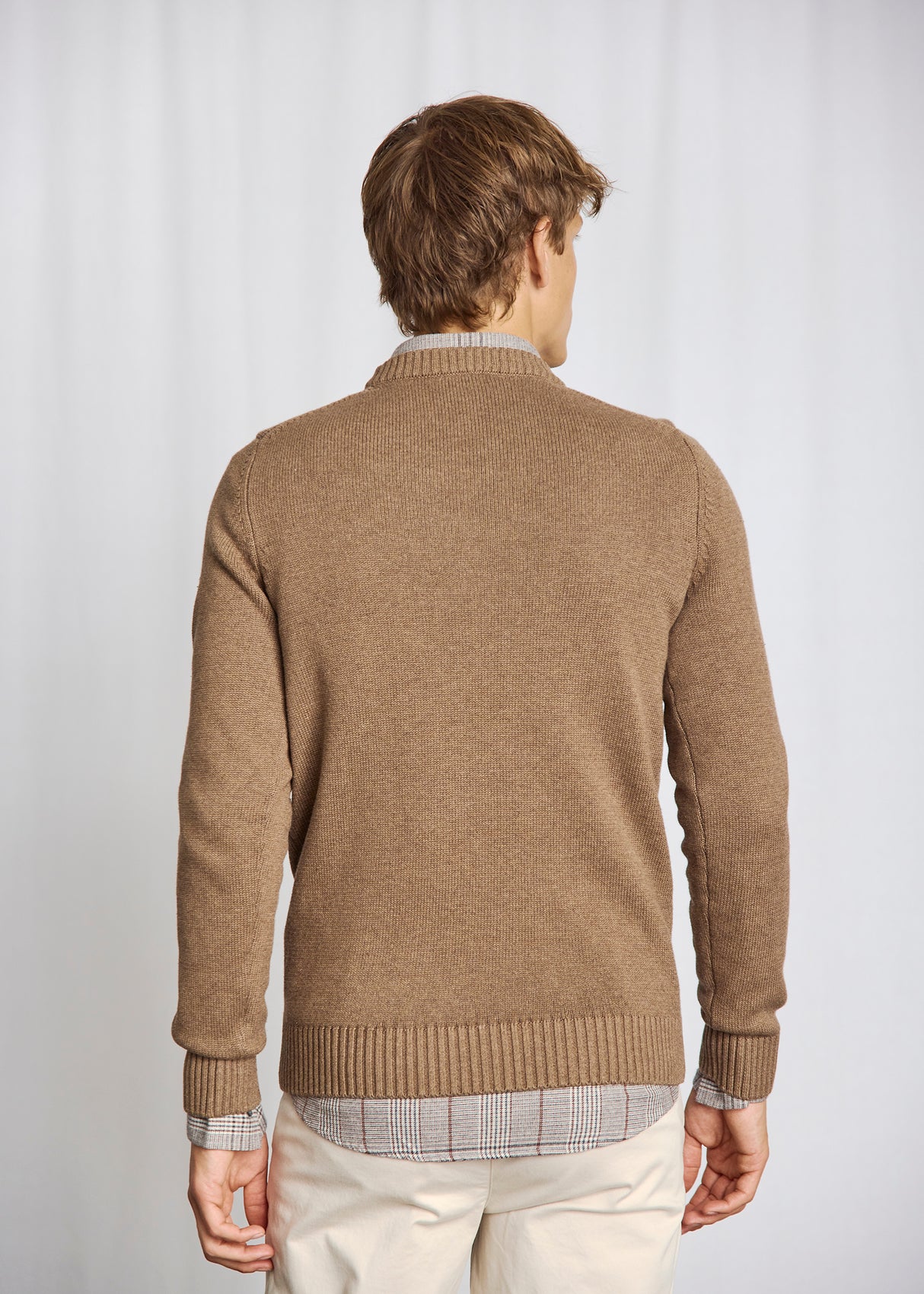 Bruun & Stengade Men's Cotton Crew Sweater