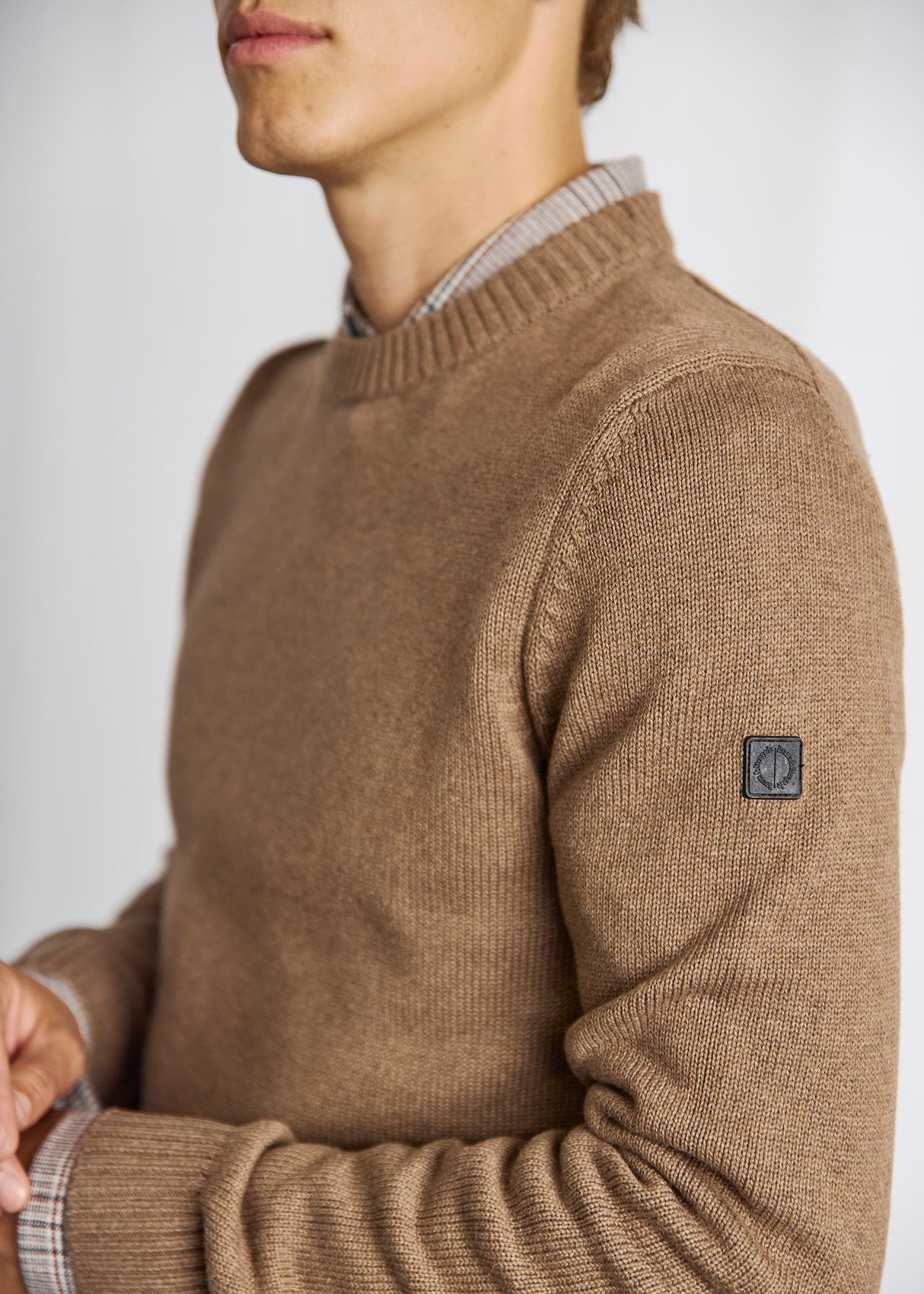 Bruun & Stengade Men's Cotton Crew Sweater