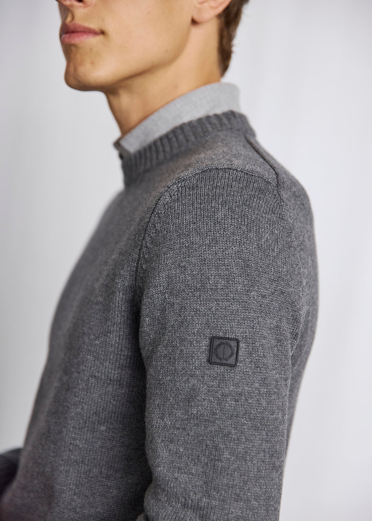 Bruun & Stengade Men's Cotton Crew Sweater