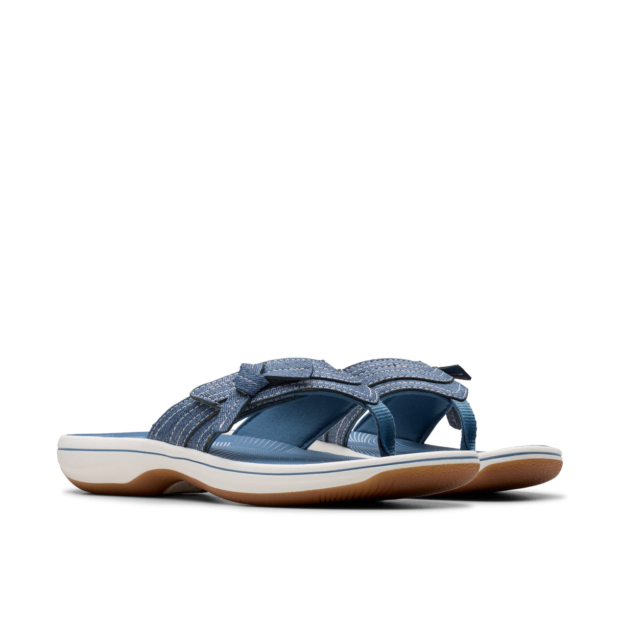 Clarks Women's Breeze Dalia Dark Denim Sandals