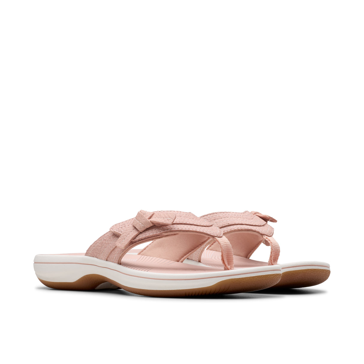 Clarks Women's Breeze Dalia Blush Interest Sandals