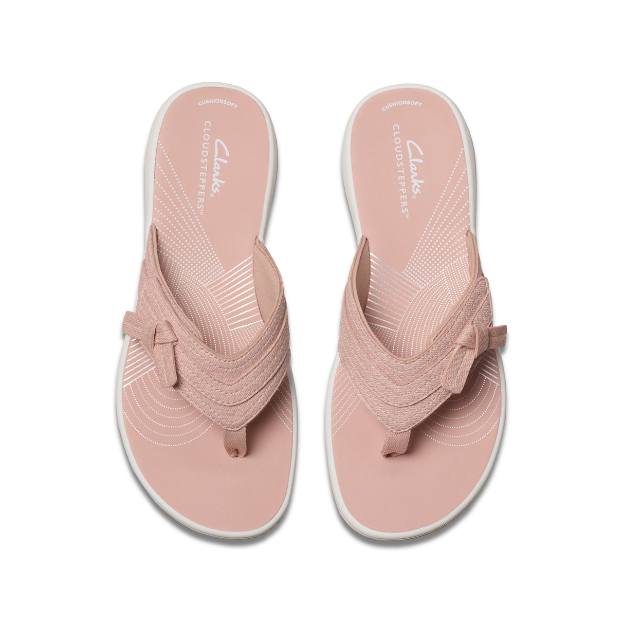 Clarks Women's Breeze Dalia Blush Interest Sandals