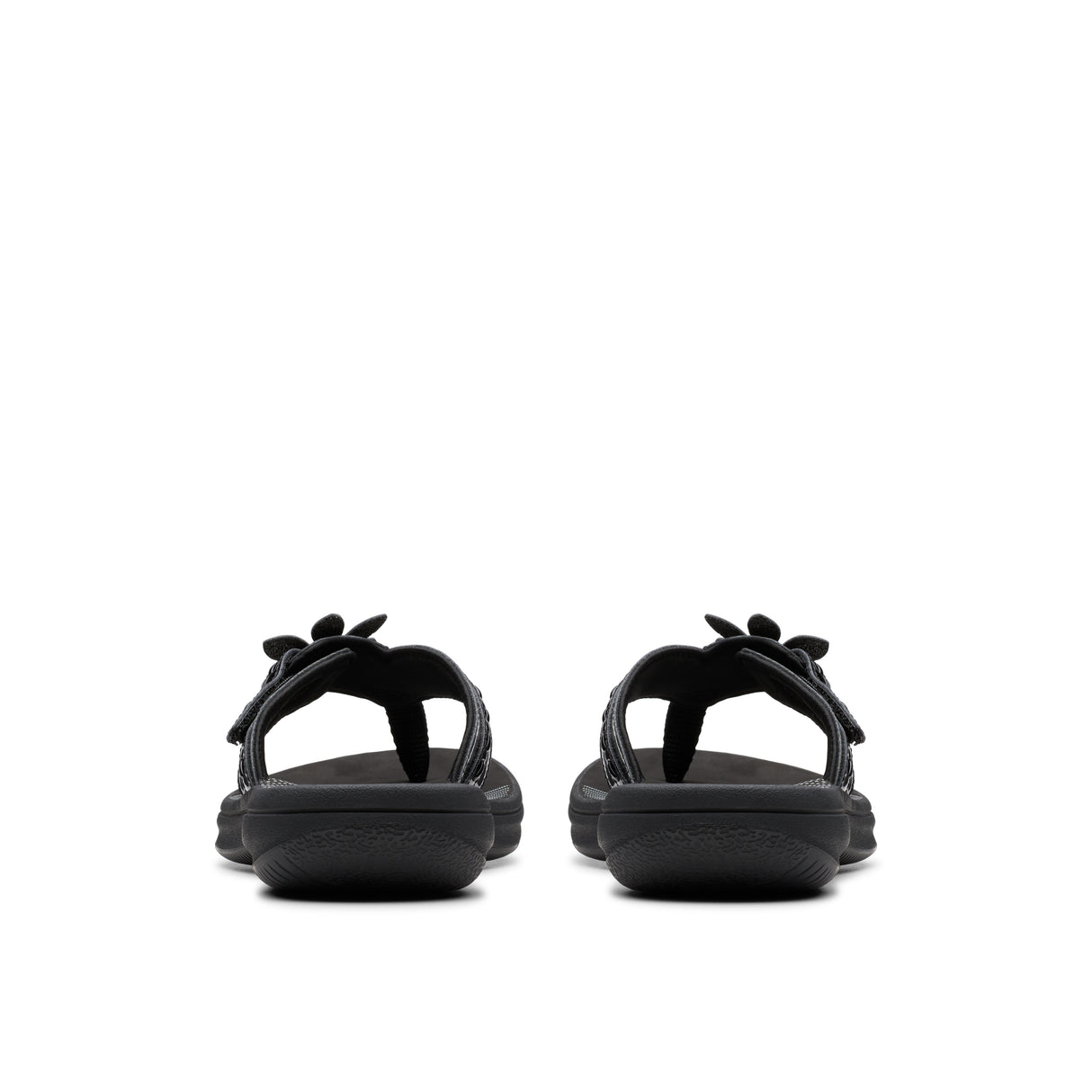 Clarks Women's Breeze Opal Black Pat Sandals