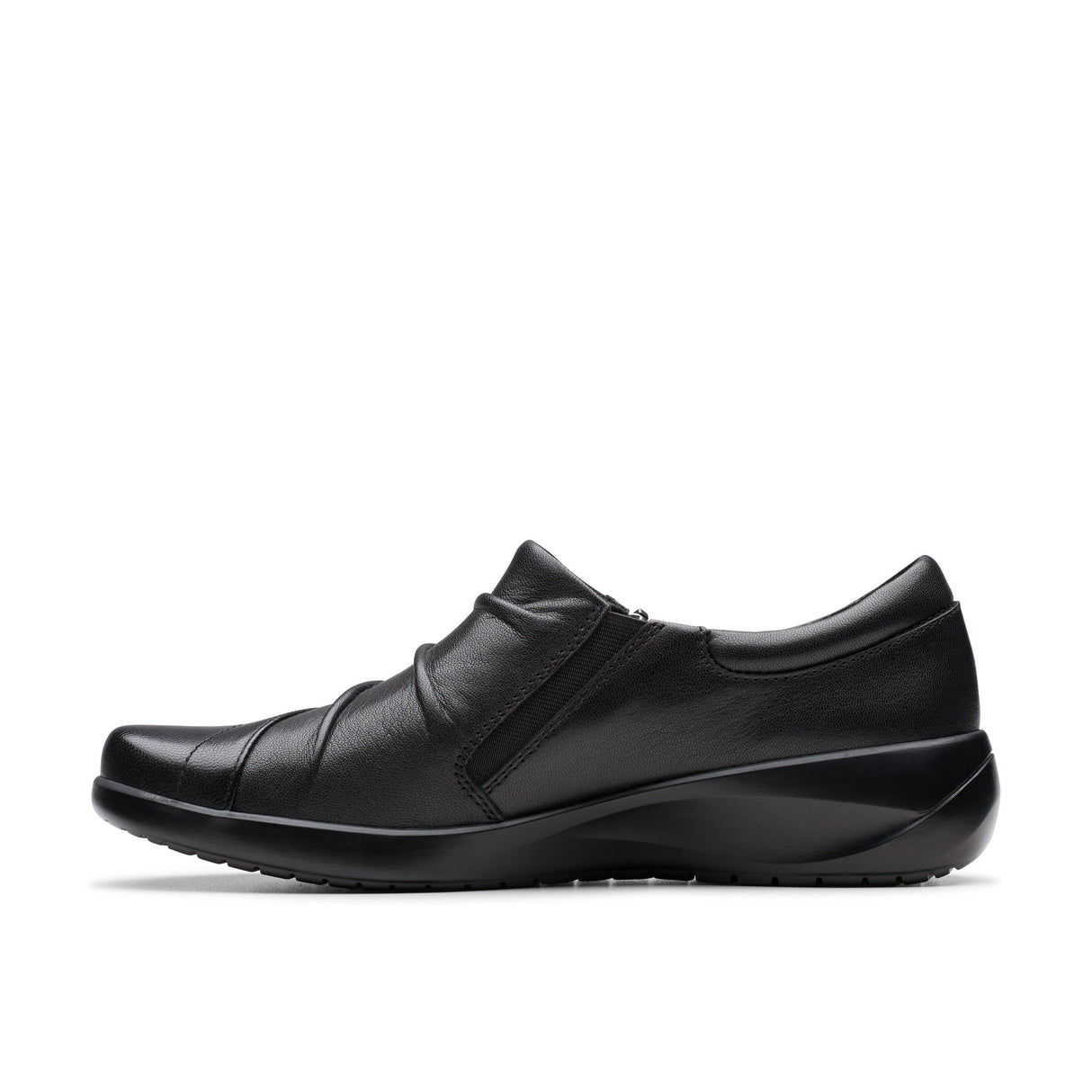 Clarks Women's Kaetlyn Mila Black Leather Shoes