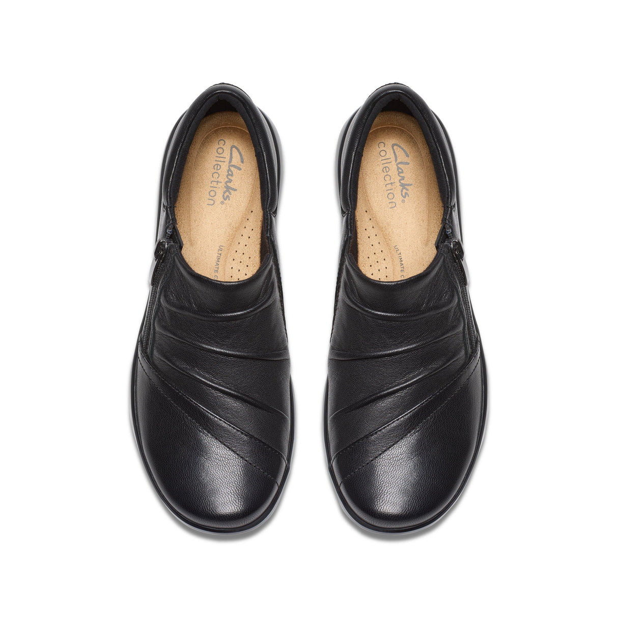 Clarks Women's Kaetlyn Mila Black Leather Shoes