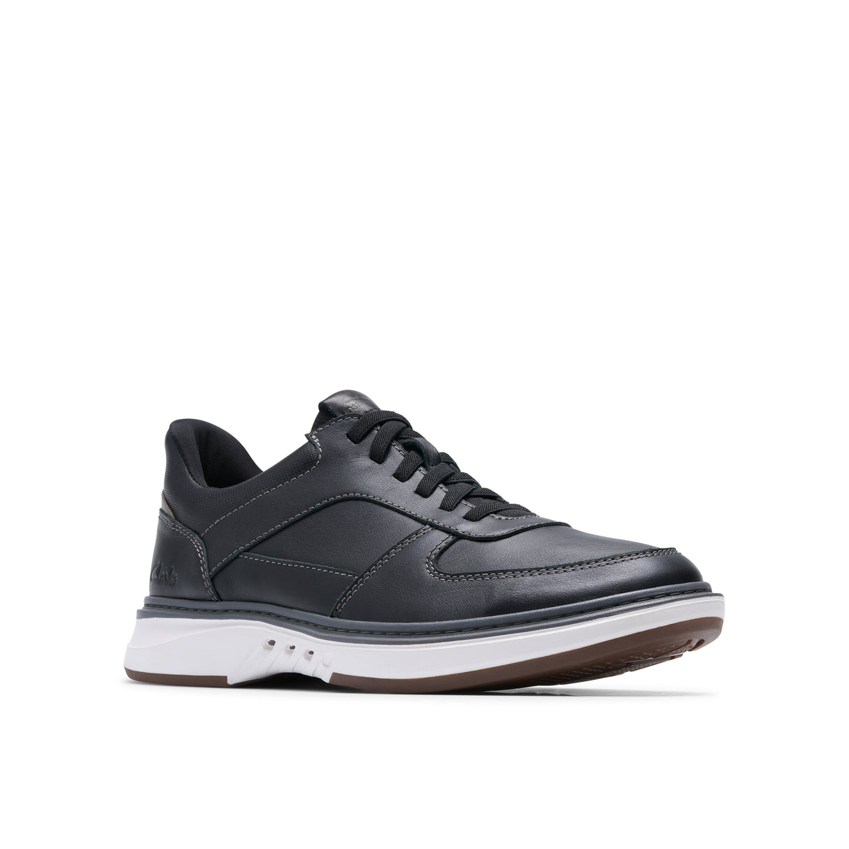 Clarks Men's Un Briley Tie Black Shoes
