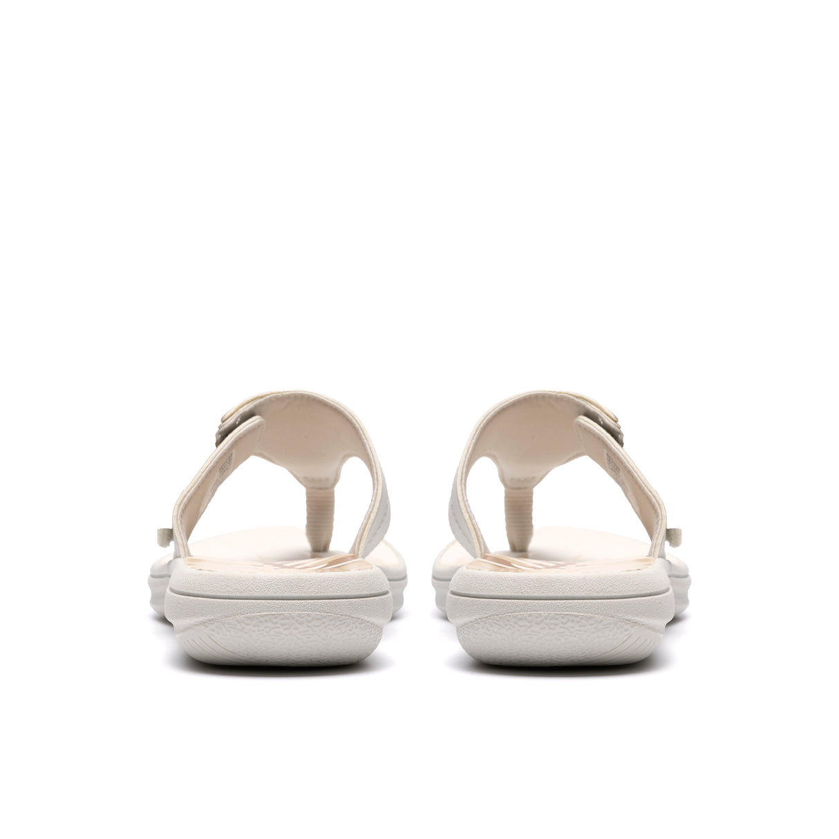 Clarks Women's Breeze Cove Off White Sandals