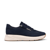 Clarks Women's Code R Run Navy Nubuck Sneakers
