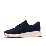 Clarks Women's Code R Run Navy Nubuck Sneakers