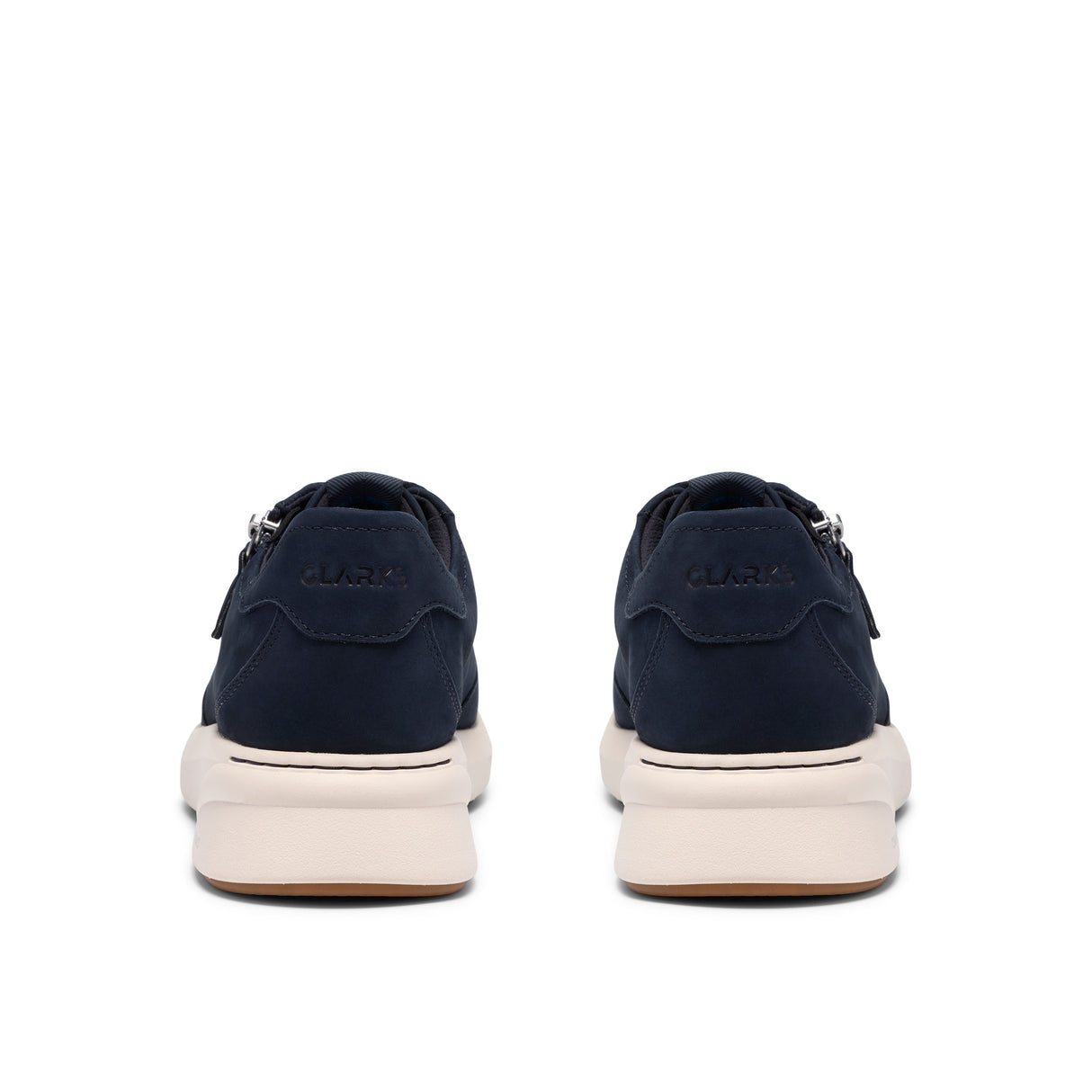 Clarks Women's Code R Run Navy Nubuck Sneakers