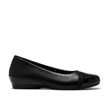 Clarks Women's Cathrynn Dusk Black Pat Dress Shoes