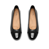 Clarks Women's Cathrynn Dusk Black Pat Dress Shoes