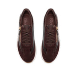 Clarks Women's Code R Run Dark Brown Combi Sneakers