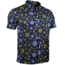 2undr Men's The Tourist Buttondown Polo - Wanchors