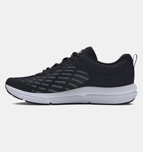 Under Armour Men's Charged Assert 10 Running Shoes Wide - Black/White