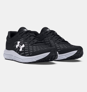 Under Armour Men's Charged Assert 10 Running Shoes Wide - Black/White