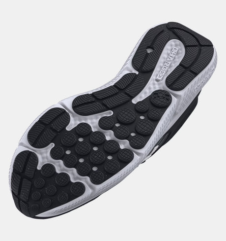 Under Armour Men's Charged Assert 10 Running Shoes Wide - Black/White