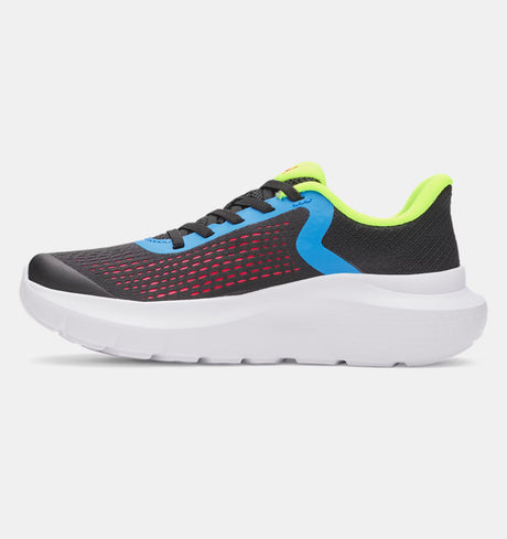 Under Armour Kids Boys Rogue 5 AL Running Shoes - Black/Multi