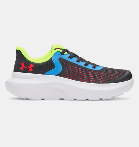 Under Armour Kids Boys Rogue 5 AL Running Shoes - Black/Multi