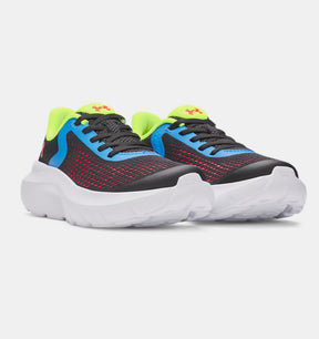 Under Armour Kids Boys Rogue 5 AL Running Shoes - Black/Multi