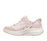 Skechers Toddler Girls Slip-Ins Comfy Sprints Lil Flower Shoes