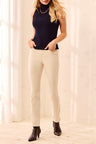 Tribal Women's Flatten It Pull-On Ankle Pants