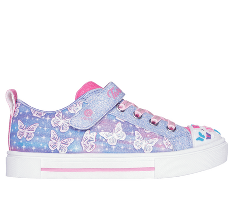 Skechers Kids Girls Twinkle Sparks Shoes - Lavender