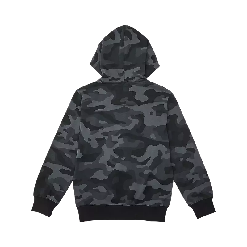 Fox Youth Boys Fox Head Camo Fleece Zip Hoodie