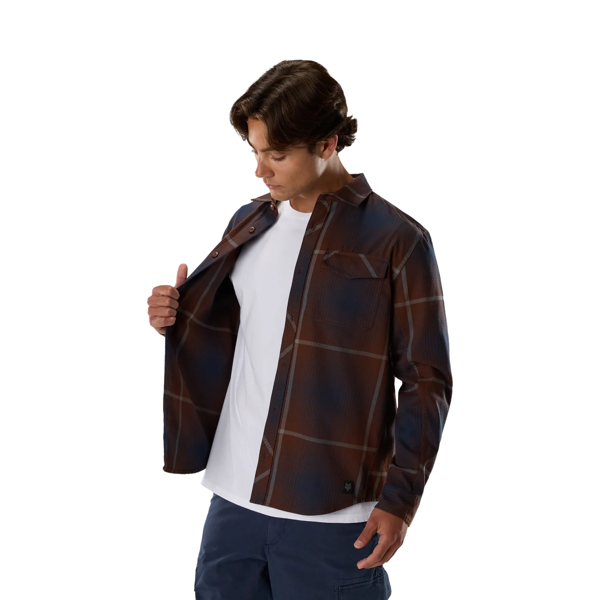 Fox Men's Survivalist Fire Flannel LS Shirt