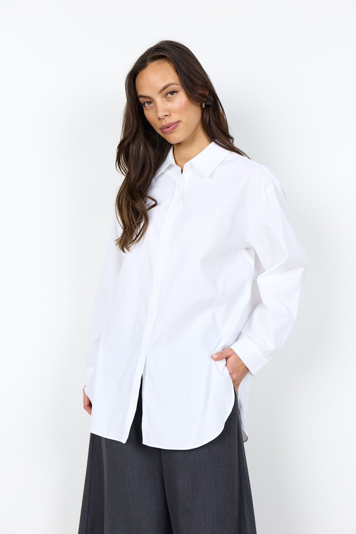 Soyaconcept Women's Netti 139 Button-Up Blouse
