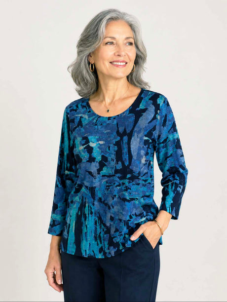 Julia Divina Women's 3/4 Sleeve Top